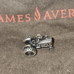 RETIRED James Avery Silver Tractor Charm